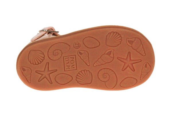 Pom d'Api Poppy Pitti Sandaal Lak Roze  (POPPY PITTI ROSE) - MerkenOutlet