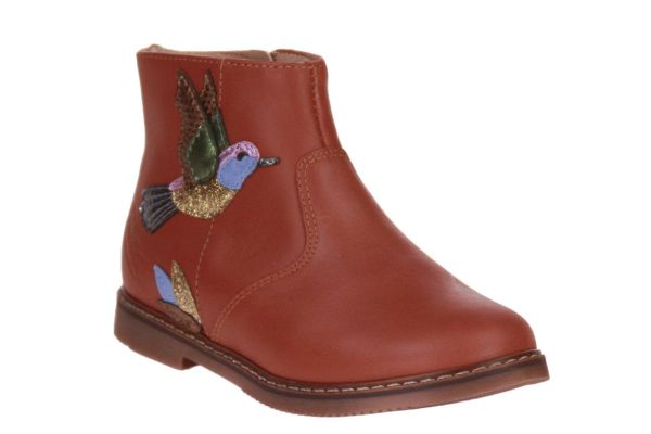 Pom d'Api City Colibri Camel Enkellaars  (CITY-COLIBRI dark camel) - MerkenOutlet