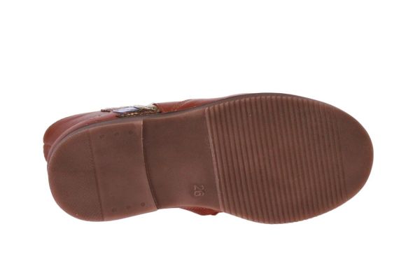 Pom d'Api City Colibri Camel Enkellaars  (CITY-COLIBRI dark camel) - MerkenOutlet