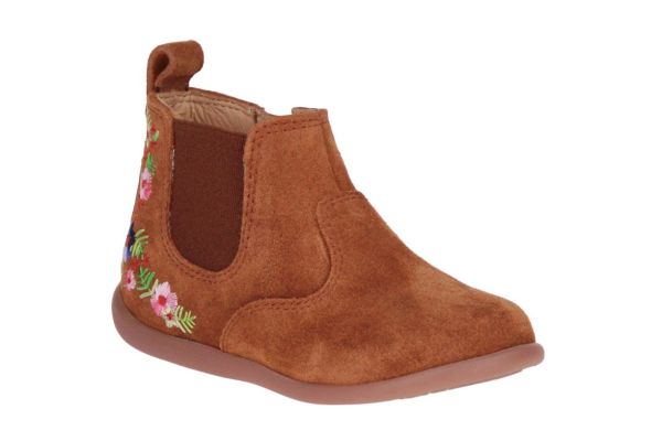 Pom d'Api Stand-Up Jod Brodi Cognac Enkellaars  (STANDUP jod brot caramel) - MerkenOutlet