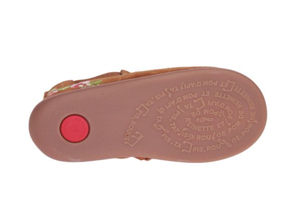 Pom d'Api Stand-Up Jod Brodi Cognac Enkellaars  (STANDUP jod brot caramel) - MerkenOutlet