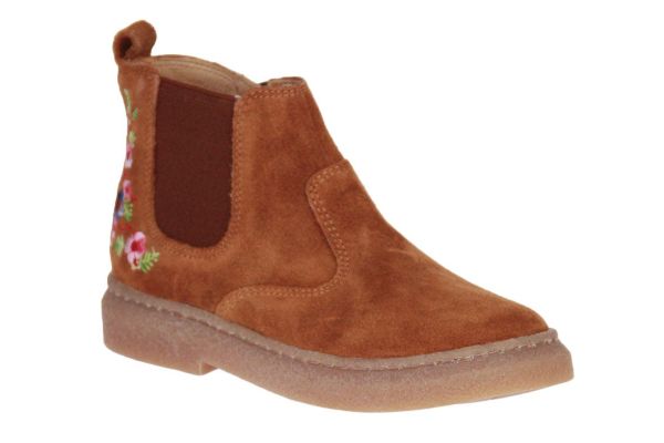 Pom d'Api Trix Jod Brod Back Cognac Enkellaars  (TRIX JOD brod caramel) - MerkenOutlet