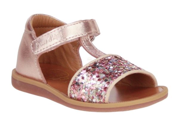 Pom d'Api Poppy Tao Sandaal Roze  (POPPY TAO) - MerkenOutlet