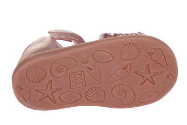 Pom d'Api Poppy Tao Sandaal Roze  (POPPY TAO) - MerkenOutlet