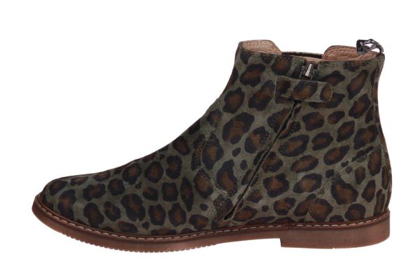 Pom d'Api City Jodzip Leopard Kaki  (CITY-JODZIP) - MerkenOutlet