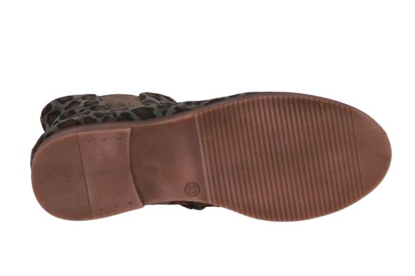 Pom d'Api City Jodzip Leopard Kaki  (CITY-JODZIP) - MerkenOutlet