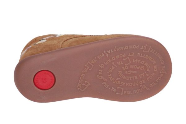 Pom d'Api Stand-Up Derby Brod Camel Schoentje  (STANDUP derby brod) - MerkenOutlet