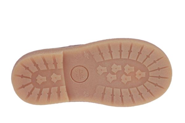 Pom d'Api Trix Jod Zip Brod Enkellaars Oud Roze  (TRIX JOD vieux rose) - MerkenOutlet