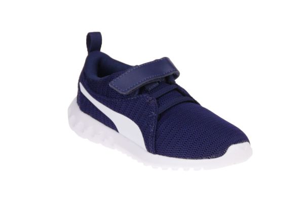 Puma Carson 2V PS Blauwe Sportschoen  (190565.01) - MerkenOutlet