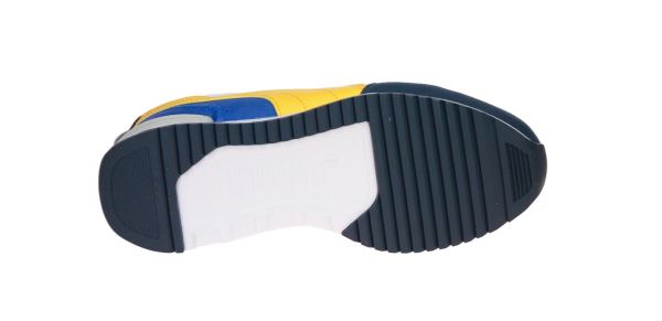 Puma R78 JR Wit-Blauwe Sneaker  (373616-35) - MerkenOutlet