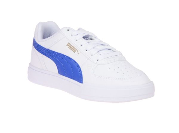 Puma Caven JR Wit-Blauwe Sneaker  (382056-16) - MerkenOutlet