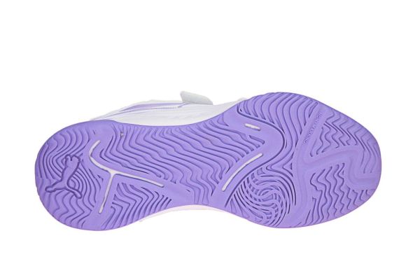 Puma Varion II V JR White-Lavender Alert Sneaker  (108106-04) - MerkenOutlet