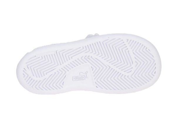 Puma Smash 3.0 Badges V Wit-Roze Sneaker  (397287-07) - MerkenOutlet