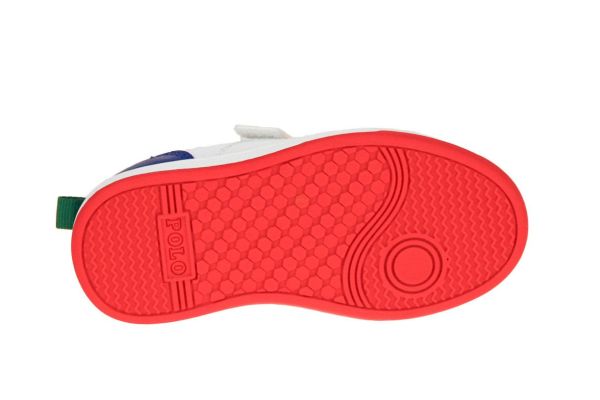 Ralph Lauren Polo Court II PS Wit-Multi  (RL00277100) - MerkenOutlet