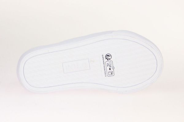 Ralph Lauren Polo Ryley Wit-Gouden Sneaker  (RYLEY WIT GOUD) - MerkenOutlet