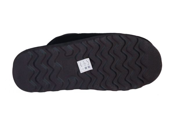 Ralph Lauren Polo Reade Scuff II Pantoffel Zwart  (843981610001) - MerkenOutlet