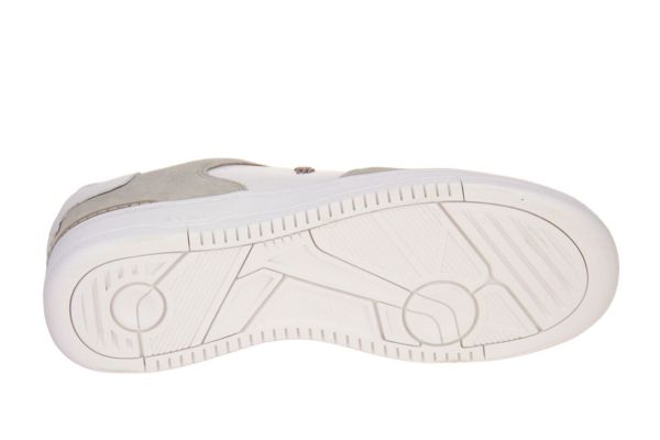 Ralph Lauren Polo Masters Beige-Witte Sneaker  (809P07174003) - MerkenOutlet