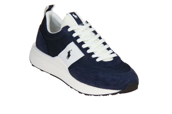 Ralph Lauren Polo Train 89 Sneaker Blauw  (809P07284003) - MerkenOutlet