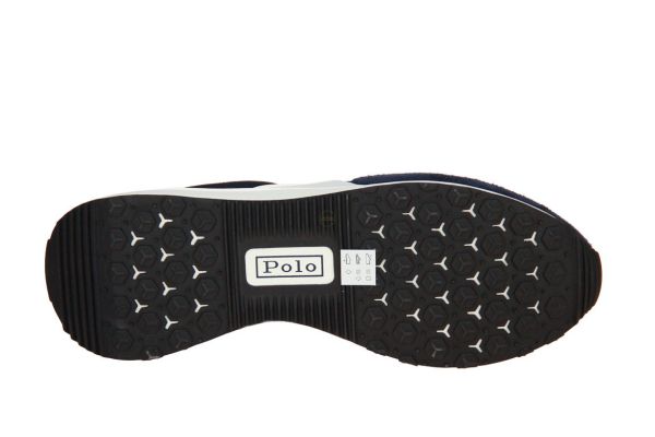 Ralph Lauren Polo Train 89 Sneaker Blauw  (809P07284003) - MerkenOutlet