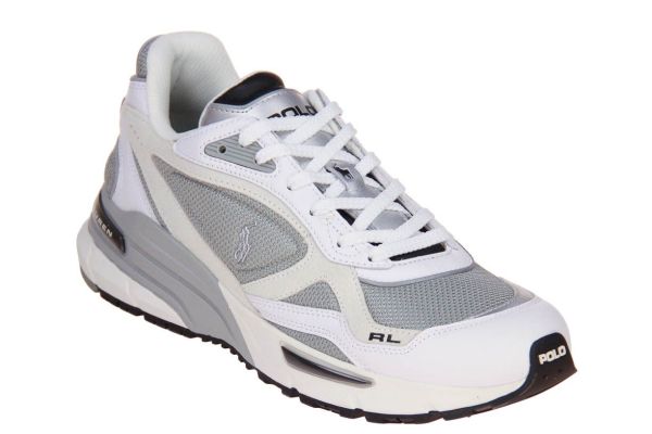Ralph Lauren Trackstr 275 Sneaker Wit-Grijs  (809P07293001) - MerkenOutlet