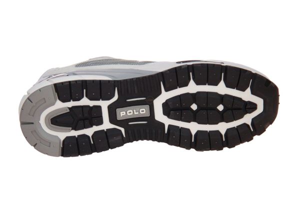 Ralph Lauren Trackstr 275 Sneaker Wit-Grijs  (809P07293001) - MerkenOutlet