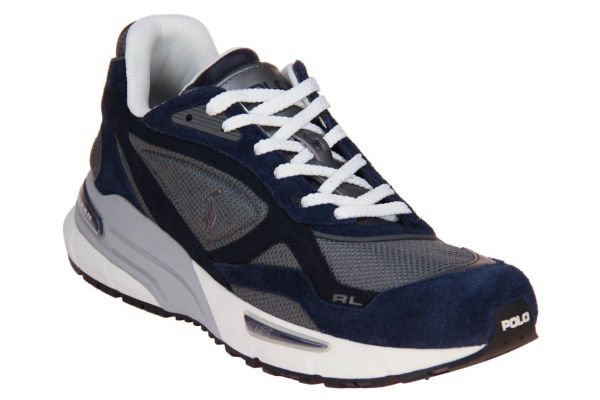 Ralph Lauren Polo Trackstr 275 Sneaker Blauw  (809P07293002) - MerkenOutlet