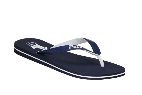 Ralph Lauren Bolt Slipper Blauw  (816931531001) - MerkenOutlet