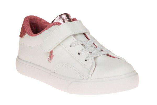 Ralph Lauren Polo Theron V PS Wit-Roze  (RF104102) - MerkenOutlet