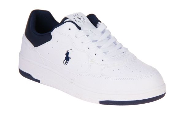 Ralph Lauren Masters Court II Wit-Blauw  (RL03432103) - MerkenOutlet