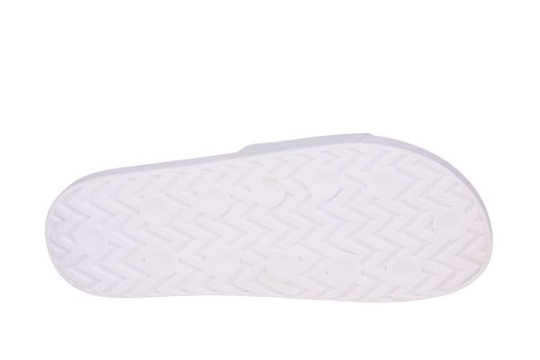 Ralph Lauren Polo Lennon Slipper Wit  (RL04957101) - MerkenOutlet