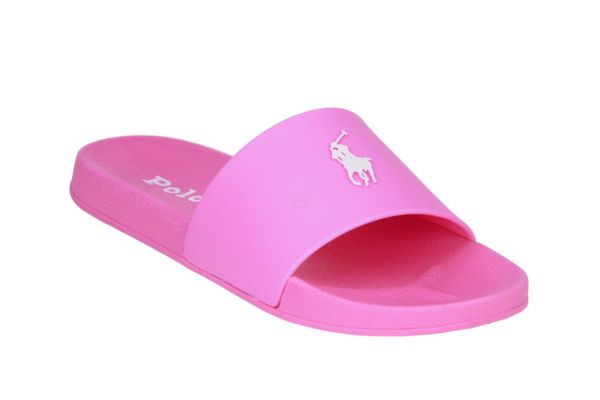 Ralph Lauren Lennon Roze Slipper  (RL04957668) - MerkenOutlet