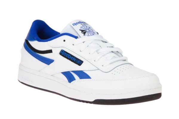 Reebok Club C Revenge Wit-Blauw  (100075081) - MerkenOutlet