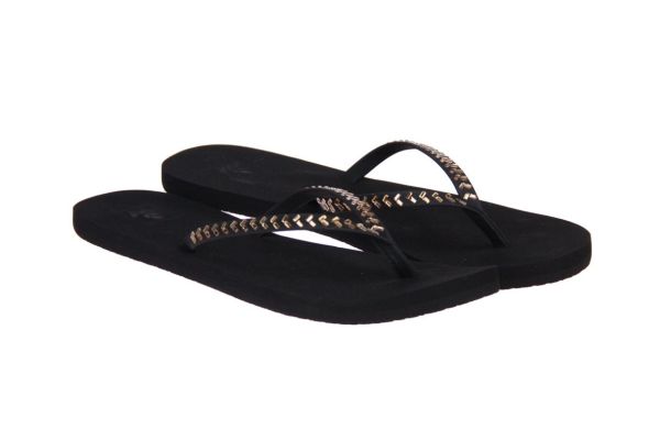 Reef Bliss Embellish Zwarte Slipper  (RF0A39UA-RFBBZ1) - MerkenOutlet