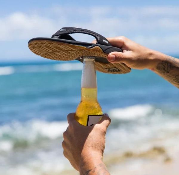 Reef Fanning Black Silver  (RF002026-BLS) - MerkenOutlet