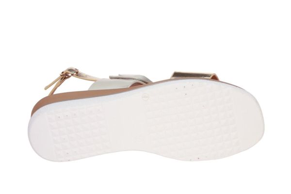 Repo Sandaal Goud  (10255-E6 Avorio) - MerkenOutlet