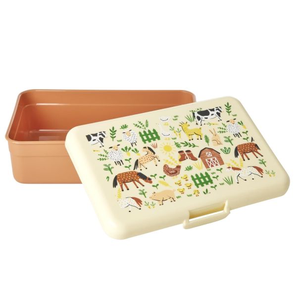 Rice Plasitc Lunchbox Farm Totable  (BXLUN-FARMTOTO) - MerkenOutlet