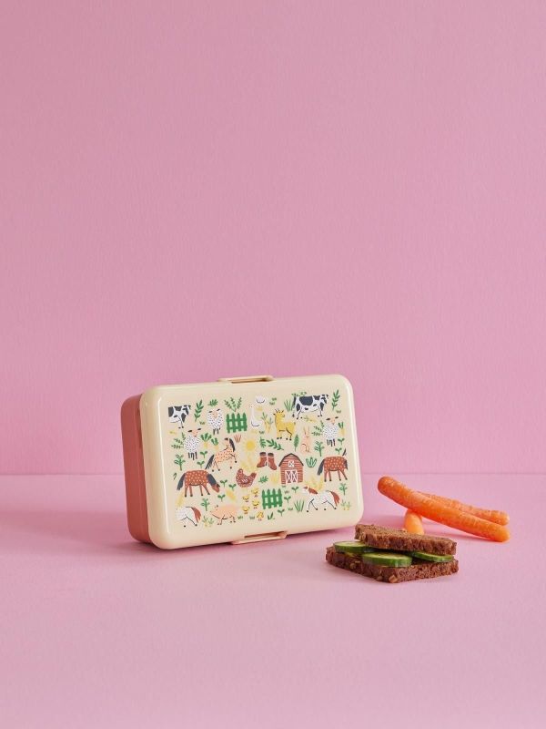 Rice Plasitc Lunchbox Farm Totable  (BXLUN-FARMTOTO) - MerkenOutlet