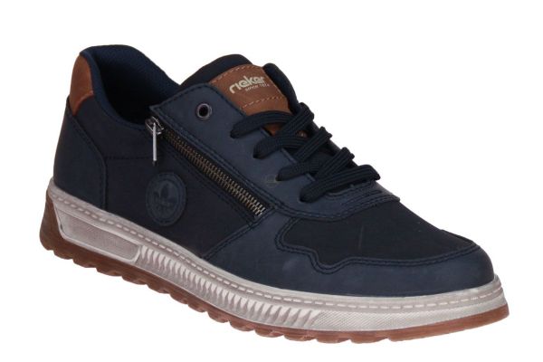 Rieker Blauwe Schoen G-leest  (37029-14) - MerkenOutlet