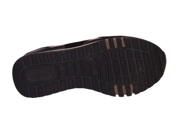 Rieker Sneaker Zwart G-leest  (49010-00) - MerkenOutlet