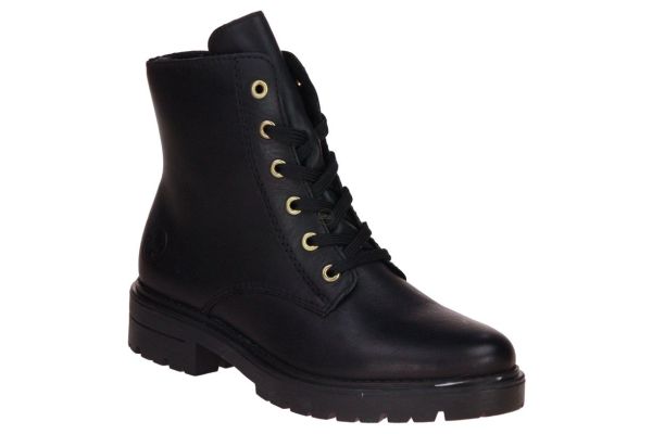 Rieker Veterboot Zwart  (Z2841-00) - MerkenOutlet