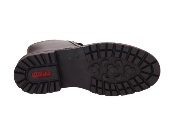 Rieker Veterboot Zwart  (Z2841-00) - MerkenOutlet