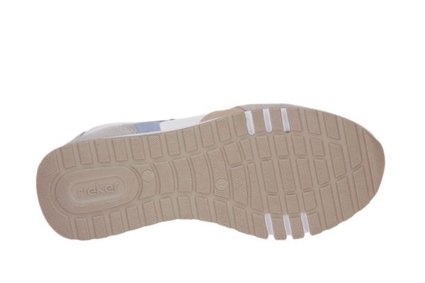 Rieker Sneaker Wit-Multi  (49010-81) - MerkenOutlet