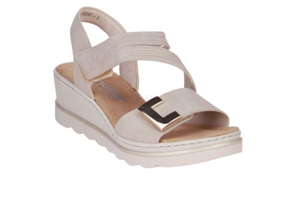 Rieker Sandaal Beige  (67410-62) - MerkenOutlet