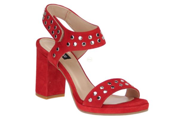 Roberto d'Angelo Rode Sandaal Studs  (G415.5146) - MerkenOutlet