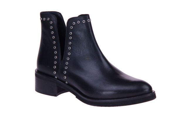 Roberto d'Angelo Zwarte Enkellaars  (ORL/03) - MerkenOutlet