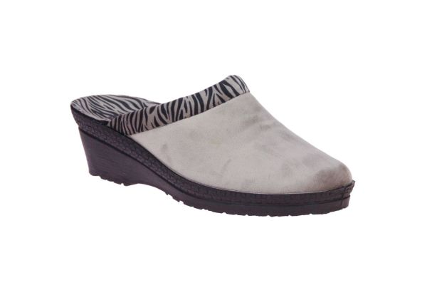 Rohde Taupe Pantoffel Zebra  (2465-17) - MerkenOutlet