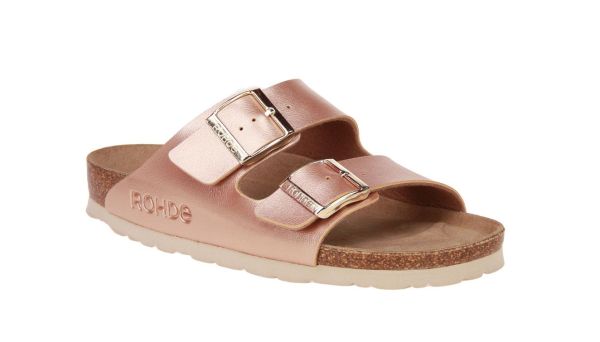 Rohde Roze Metallic Slipper  (5623-33) - MerkenOutlet