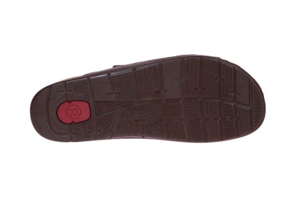 Rohde Bruine Slipper Velcro  (5914-72) - MerkenOutlet