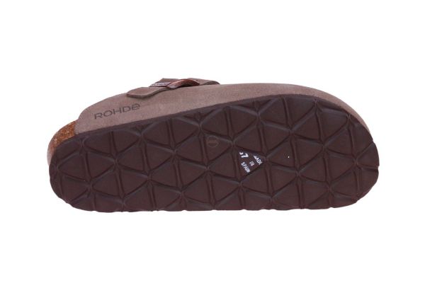 Rohde Licht Bruin Pantoffel Suède  (6069-18) - MerkenOutlet
