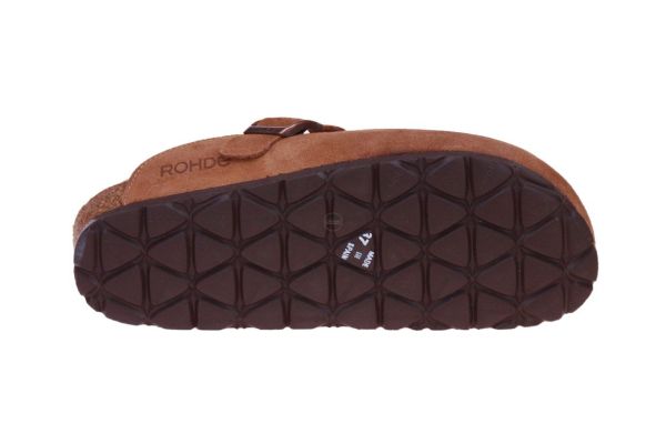 Rohde Camel Pantoffel Suède  (6069-76) - MerkenOutlet